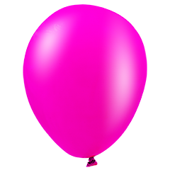 Magent Neon balloon photo